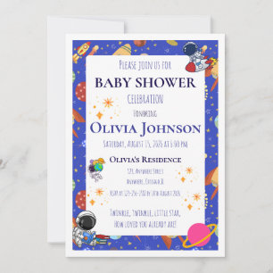 Cartes d'invitation pour Baby Shower sur le thème