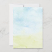 Cartes d'invitation pour Baby Shower sur le thème (Dos)