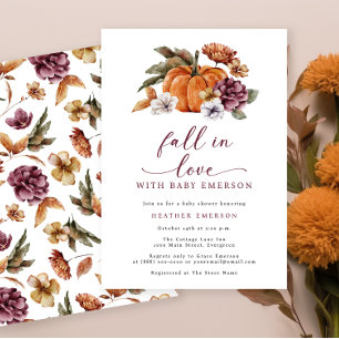 Cartes d'invitation pour Baby Shower sur le thème