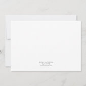 Cartes d'invitation pour barbecue de pendaison de (Dos)