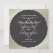 Cartes d'invitation pour Bat Mitzvah, (Dos)