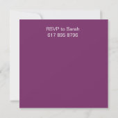 Cartes d'invitation pour brunch de Pâques 5,25" x (Dos)