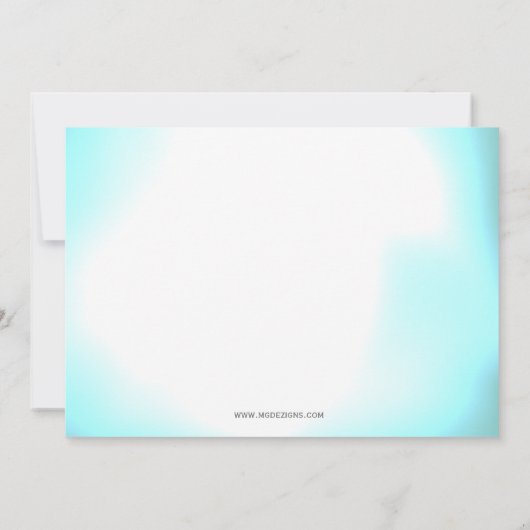 Cartes d'invitation pour cocktail (Dos)