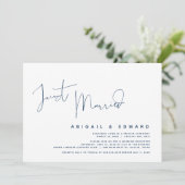 Cartes d'invitation pour dîner de fuite amoureuse (Debout devant)