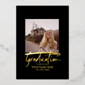 Cartes d'invitation pour diplômés (Recto)