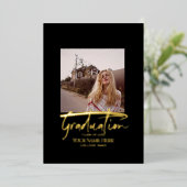 Cartes d'invitation pour diplômés (Debout devant)