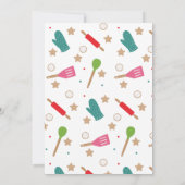 Cartes d'invitation pour échange de biscuits de No (Dos)