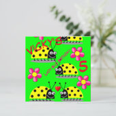 cartes d'invitation pour enfants (Debout devant)