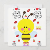 cartes d'invitation pour enfants (Dos)