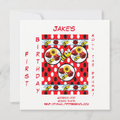 cartes d'invitation pour enfants (Devant)