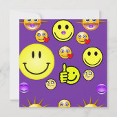 cartes d'invitation pour enfants (Dos)