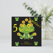 cartes d'invitation pour enfants (Debout devant)