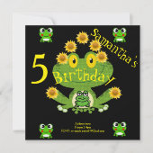 cartes d'invitation pour enfants (Devant)