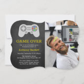 Cartes d'invitation pour enterrement de vie de gar (Devant)