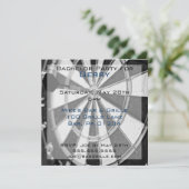 Cartes d'invitation pour enterrement de vie de gar (Debout devant)