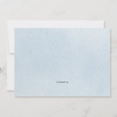 Cartes d'invitation pour fête à la ferme (Dos)