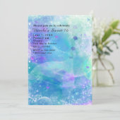 Cartes d'invitation pour fête d'anniversaire à que (Debout devant)