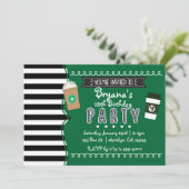 Cartes d'invitation pour fête d'anniversaire adole (Debout devant)