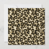 Cartes d'invitation pour fête d'anniversaire avec (Dos)