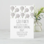 Cartes d'invitation pour fête d'anniversaire avec (Debout devant)