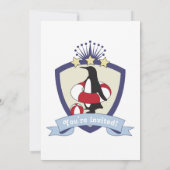 Cartes d'invitation pour fête d'anniversaire de pi (Dos)