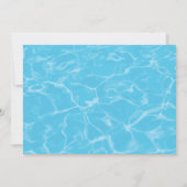 Cartes d'invitation pour fête d'anniversaire de si (Dos)