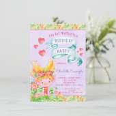 Cartes d'invitation pour fête d'anniversaire de Tr (Debout devant)