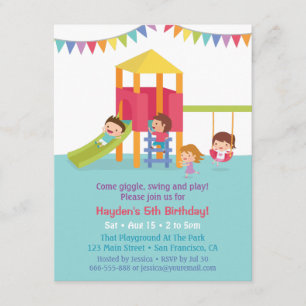 Cartes d'invitation pour fête d'anniversaire d'enf