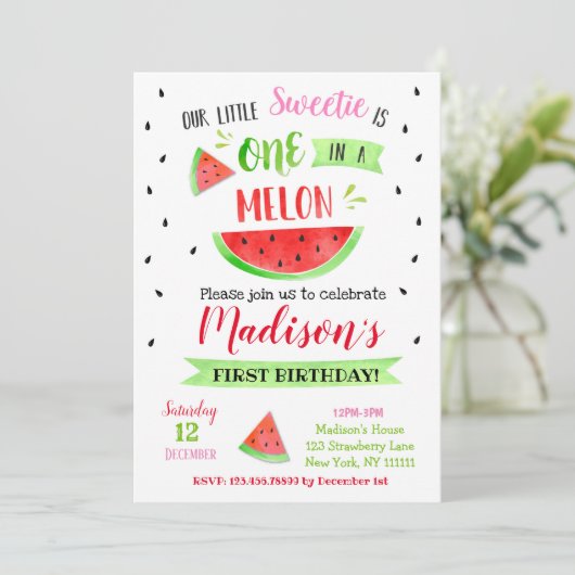 Cartes d'invitation pour fête d'anniversaire thème (Debout devant)