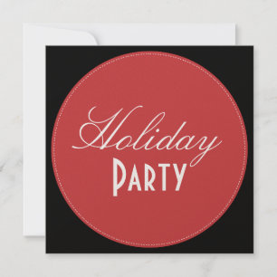 Cartes d'invitation pour fête de fin d'année, poin