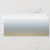 Cartes d'invitation pour la destination de mariage (Dos)