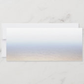Cartes d'invitation pour la destination de mariage (Dos)