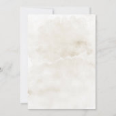 Cartes d'invitation pour la douche de couples aux  (Dos)