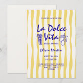 Cartes d'invitation pour la douche de la mariée Do (Devant / Derrière)
