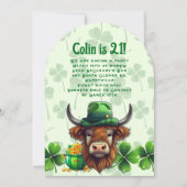 Cartes d'invitation pour la fête d'anniversaire de (Devant)