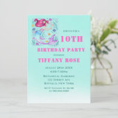 Cartes d'invitation pour la fête d'anniversaire de (Debout devant)