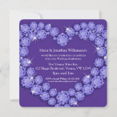 Cartes d'invitation pour la fête d'anniversaire de (Dos)