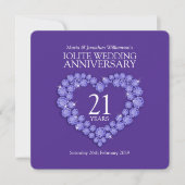 Cartes d'invitation pour la fête d'anniversaire de (Devant)