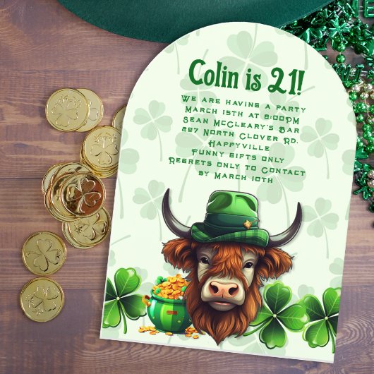Cartes d'invitation pour la fête d'anniversaire de