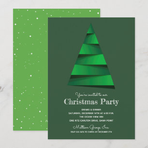 Cartes d'invitation pour la fête de l'Arbre de Noë