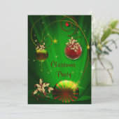 Cartes d'invitation pour la fête de Noël à l'éléph (Debout devant)