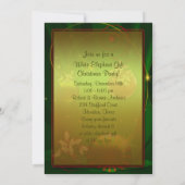 Cartes d'invitation pour la fête de Noël à l'éléph (Dos)