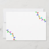 Cartes d'invitation pour la fête de Noël de KiniAr (Dos)