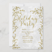 Cartes d'invitation pour la fête de vacances d'hiv (Devant)