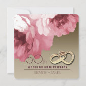 Cartes d'invitation pour la fête des 50 ans de mar (Devant)