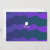 Cartes d'invitation pour la fête d'Halloween (Dos)