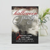 Cartes d'invitation pour la fête d'Halloween Dream (Debout devant)