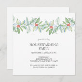 Cartes d'invitation pour la pendaison de crémaillè (Devant / Derrière)