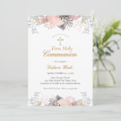 Cartes d'invitation pour la Première Communion ave (Debout devant)
