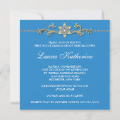 Cartes d'invitation pour la première communion des (Dos)